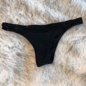 Black VS bathing suit bottoms size xs